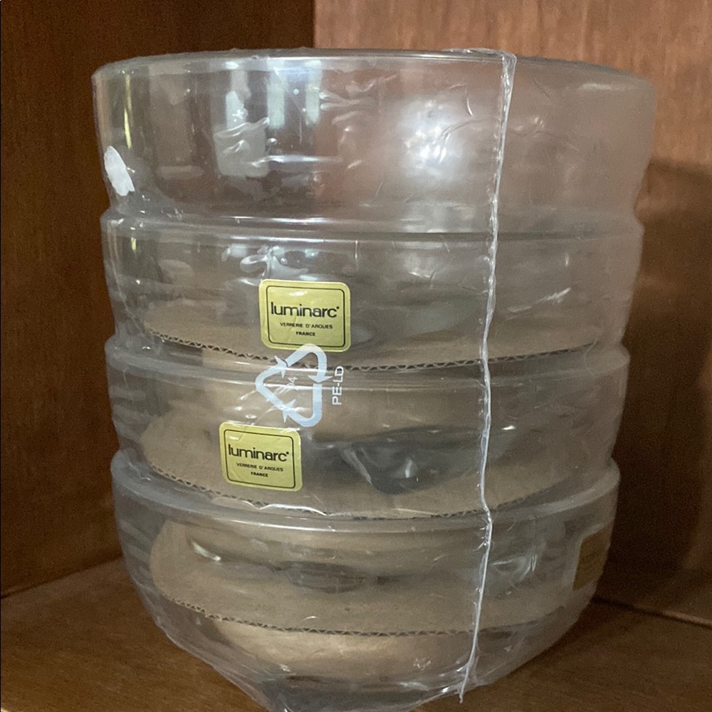 Luminarc Clear Glass Bowl Set